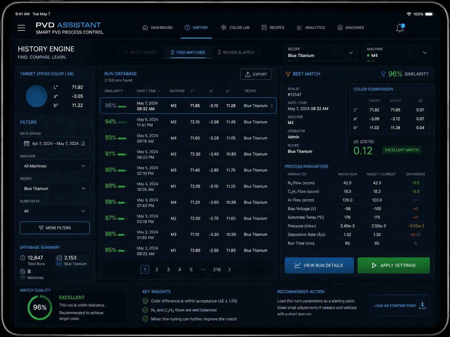 PVD Assistant History Engine